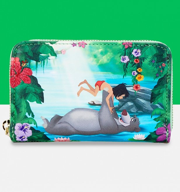 Loungefly Disney Jungle Book Bare Necessities Zip Around Wallet