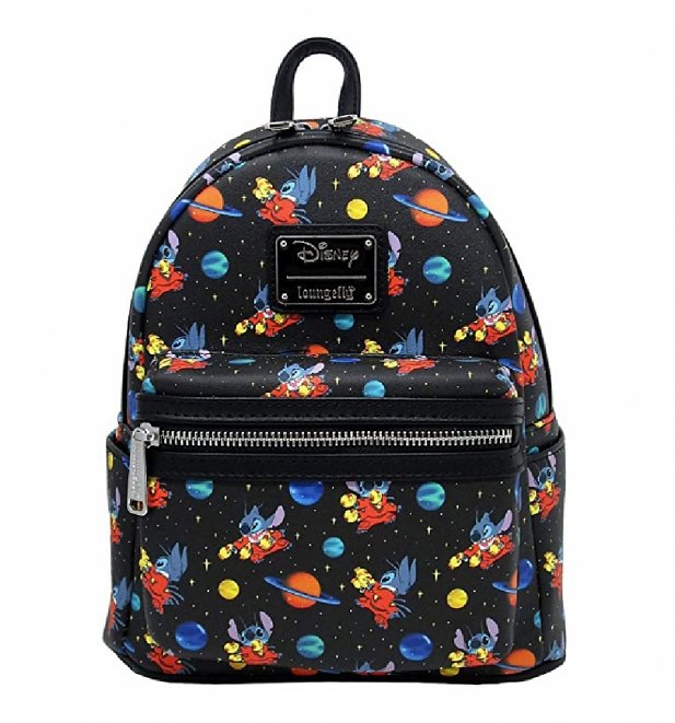 Loungefly Disney Lilo And Stitch Stitch In Space All Over Print Mini Backpack Loungefly Disney Lilo And Stitch Stitch In Space All Over Print Mini Backpack