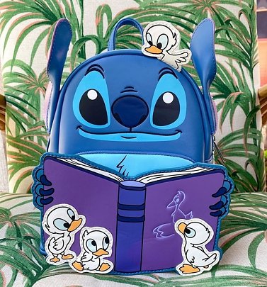 Loungefly Disney Lilo And Stitch Story Time Duckies Mini Backpack Loungefly Disney Lilo And Stitch Story Time Duckies Mini Backpack