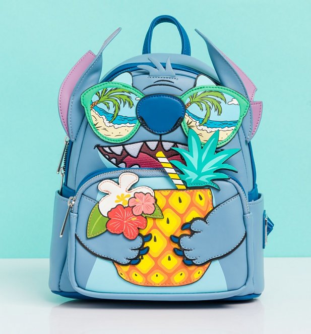 Loungefly Disney Lilo & Stitch Holiday Cosplay Mini Backpack