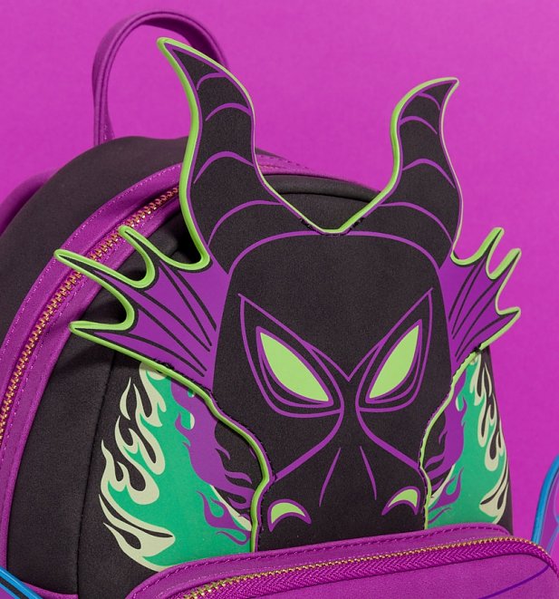 Loungefly Disney Maleficent Dragon Cosplay Mini Backpack