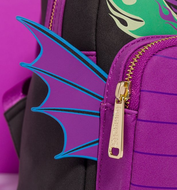 Loungefly Disney Maleficent Dragon Cosplay Mini Backpack
