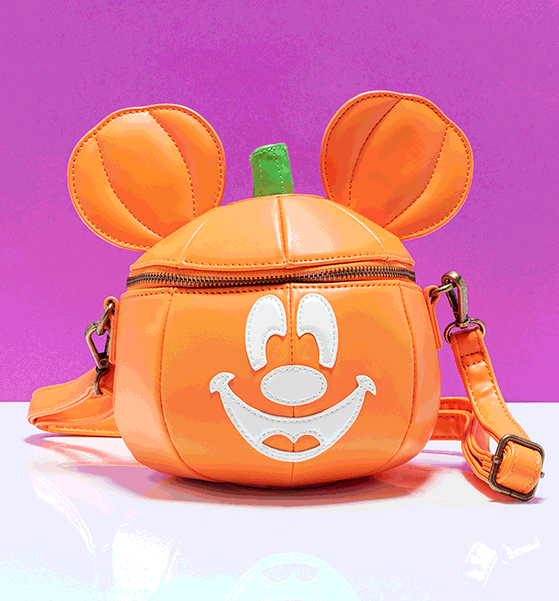 Loungefly Disney Mick O Lantern Halloween Pumpkin Crossbody Bag Loungefly Disney Mick O Lantern Halloween Pumpkin Crossbody Bag