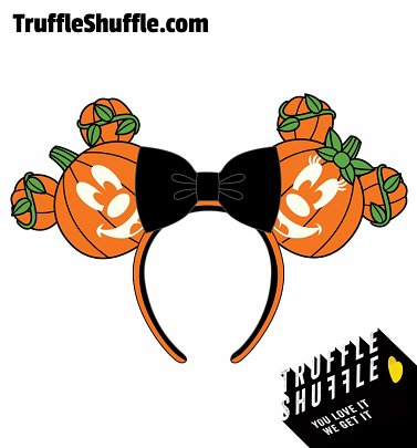 Loungefly Disney Mick-O-Lantern Headband Loungefly Disney Mick-O-Lantern Headband