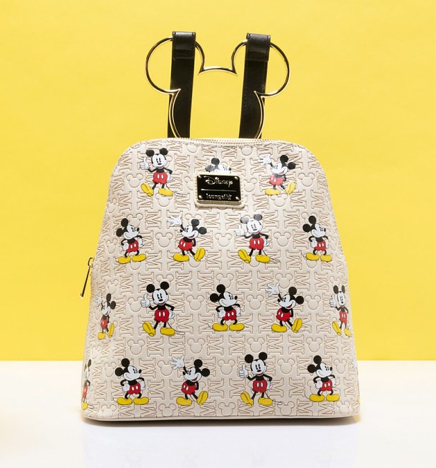 Loungefly Disney Mickey Mouse All Over Print Backpack Loungefly Disney Mickey Mouse All Over Print Backpack