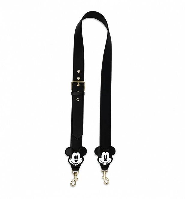 Loungefly Disney Mickey Mouse Head Applique Bag Strap Loungefly Disney Mickey Mouse Head Applique Bag Strap