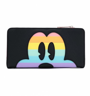 Loungefly Disney Mickey Mouse Pastel Rainbow Wallet Loungefly Disney Mickey Mouse Pastel Rainbow Wallet