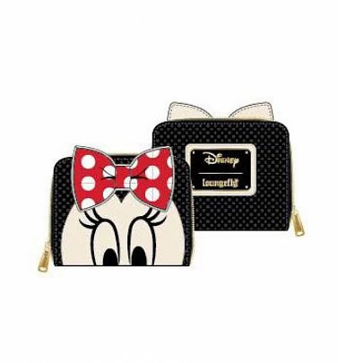 Loungefly Disney Minnie Mouse Bow Zip Around Wallet Loungefly Disney Minnie Mouse Bow Zip Around Wallet