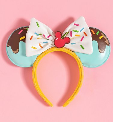 Loungefly Disney Minnie Mouse Sweet Treat Ears Loungefly Disney Minnie Mouse Sweet Treat Ears
