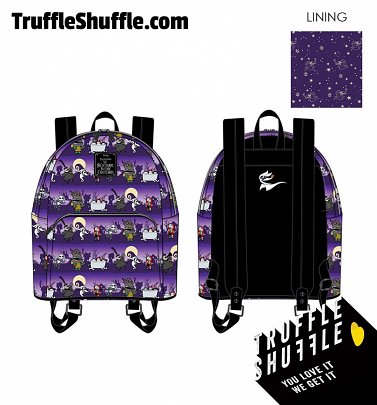 Loungefly Disney Nightmare Before Christmas Halloween Line Mini Backpack Loungefly Disney Nightmare Before Christmas Halloween Line Mini Backpack