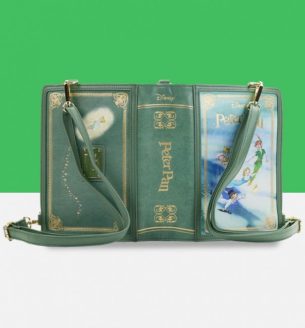 Loungefly Disney Peter Pan Book Series Convertible Backpack