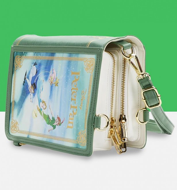Loungefly Disney Peter Pan Book Series Convertible Backpack