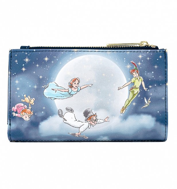 Loungefly Disney Peter Pan Second Star Flap Wallet Loungefly Disney Peter Pan Second Star Flap Wallet