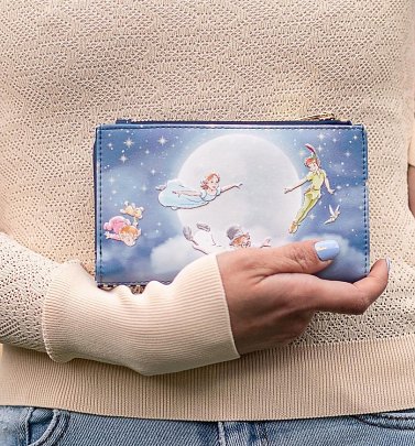 Loungefly Disney Peter Pan Second Star Flap Wallet Loungefly Disney Peter Pan Second Star Flap Wallet