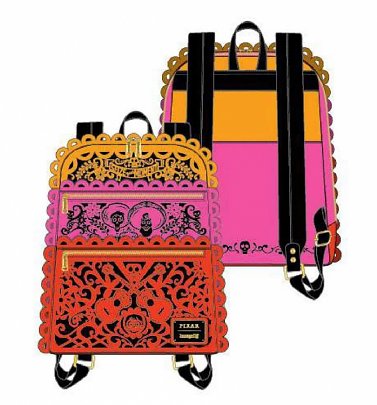 Loungefly Disney Pixar Coco Diecut Party Flags Mini Backpack Loungefly Disney Pixar Coco Diecut Party Flags Mini Backpack