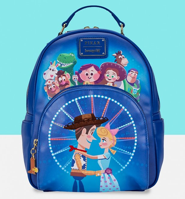 Loungefly Disney Pixar Moment Toy Story Woody Bo Peep Mini Backpack