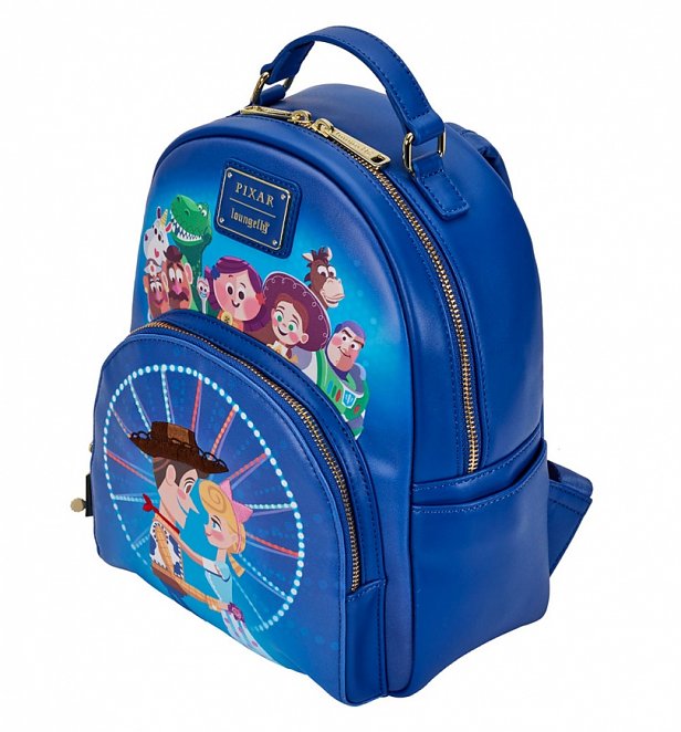 Loungefly Disney Pixar Moment Toy Story Woody Bo Peep Mini Backpack