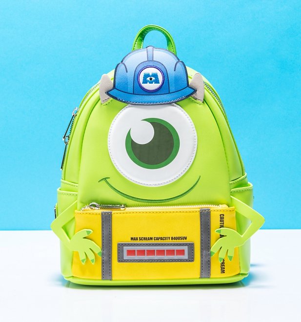 Loungefly Disney Pixar Monsters, Inc. Mike Cosplay Mini Backpack Loungefly Disney Pixar Monsters, Inc. Mike Cosplay Mini Backpack