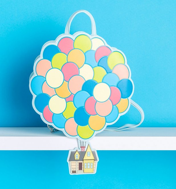 Loungefly Disney Pixar Up Balloon House Convertible Mini Backpack Loungefly Disney Pixar Up Balloon House Convertible Mini Backpack