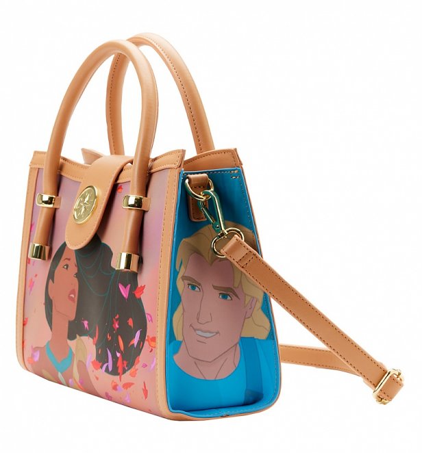 Loungefly Disney Pocahontas Princess Scene Crossbody Bag