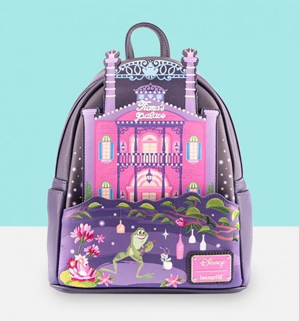Loungefly Disney Princess And The Frog Tiana's Palace Mini Backpack