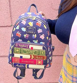 disney princess books mini backpack