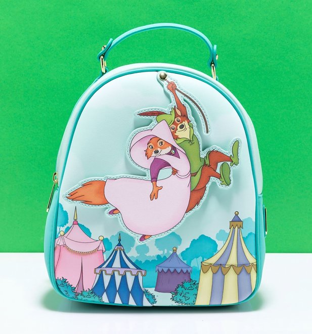 Loungefly Disney Robin Hood Robin Rescues Maid Marian Mini Backpack Loungefly Disney Robin Hood Robin Rescues Maid Marian Mini Backpack