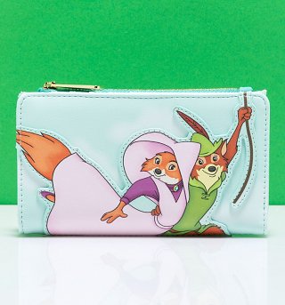 Loungefly Disney Robin Hood Robin Rescues Maid Marian Wallet Loungefly Disney Robin Hood Robin Rescues Maid Marian Wallet