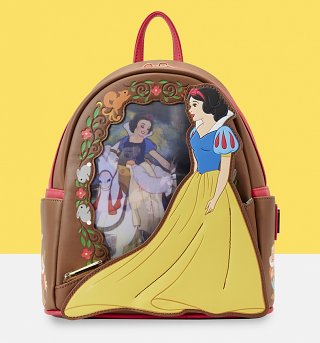 Loungefly Disney Snow White Lenticular Princess Series Mini Backpack