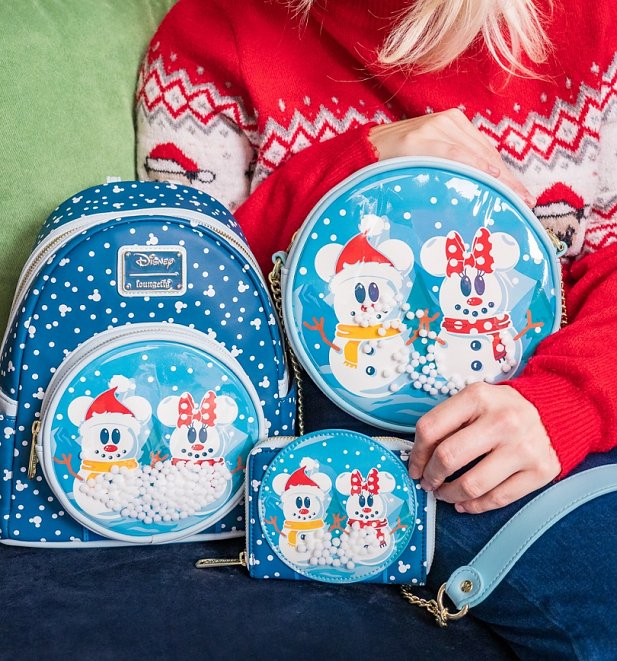 loungefly blue mickey backpack