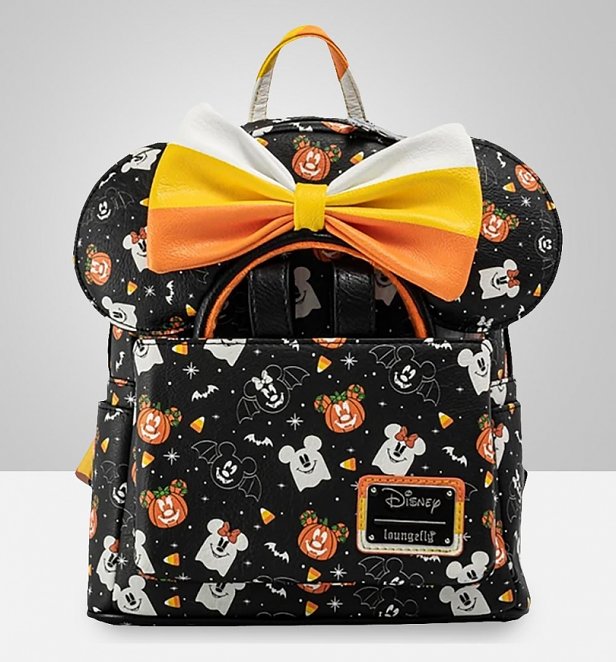 Loungefly Disney Spooky Mice Mini Candy Corn Backpack And Headband Set Loungefly Disney Spooky Mice Mini Candy Corn Backpack And Headband Set