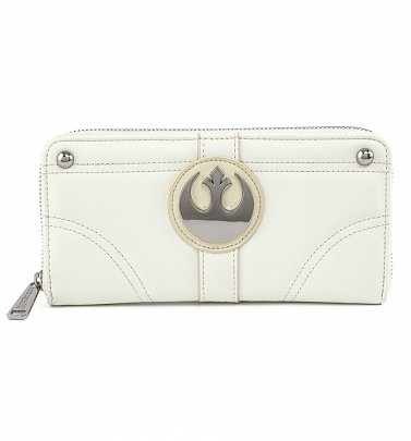Loungefly Disney Star Wars Princess Leia Hoth Cosplay Zip Around Wallet Loungefly Disney Star Wars Princess Leia Hoth Cosplay Zip Around Wallet