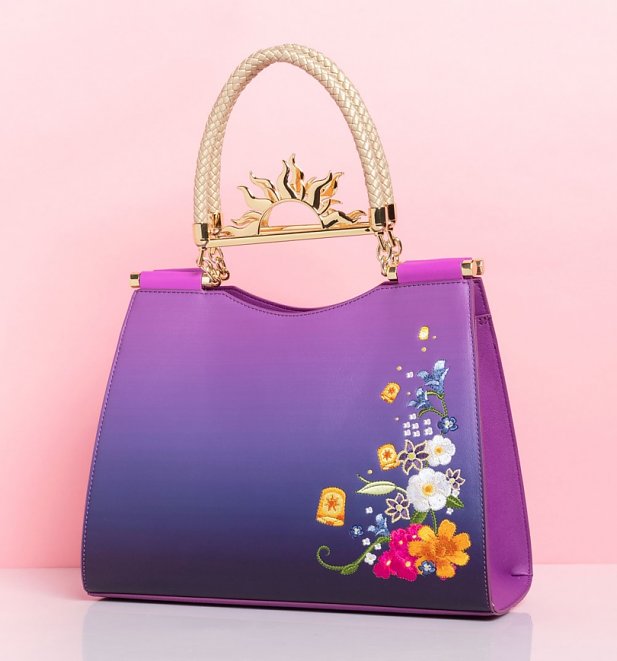 Loungefly Disney Tangled Floating Lights Hardware Crossbody Bag Loungefly Disney Tangled Floating Lights Hardware Crossbody Bag