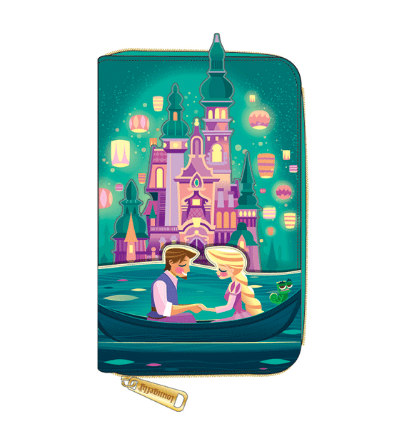 Loungefly Disney Tangled Princess Castle Zip Around Wallet Loungefly Disney Tangled Princess Castle Zip Around Wallet