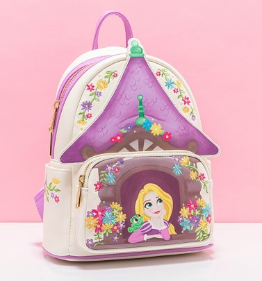 Loungefly Disney Tangled Tower Scene Mini Backpack Loungefly Disney Tangled Tower Scene Mini Backpack
