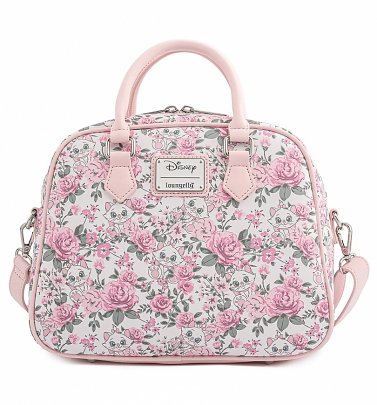 Loungefly Disney The Aristocats Marie Floral All Over Print Crossbody Bag Loungefly Disney The Aristocats Marie Floral All Over Print Crossbody Bag