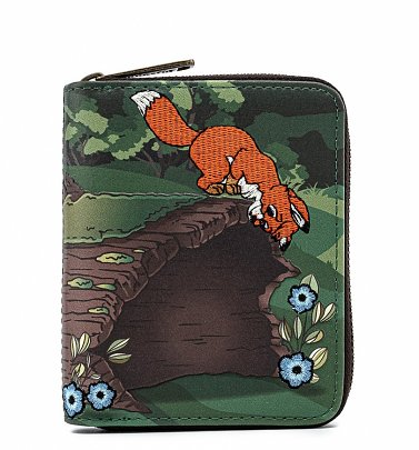 Loungefly Disney The Fox And The Hound Copper And Todd Zip Around Wallet