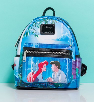 Loungefly Disney The Little Mermaid Kiss The Girl Scene Mini Backpack