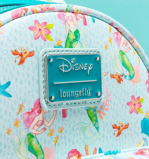 loungefly under the sea mini backpack