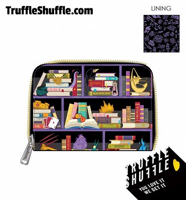 Loungefly Disney Villains Books Zip Around Wallet Loungefly Disney Villains Books Zip Around Wallet