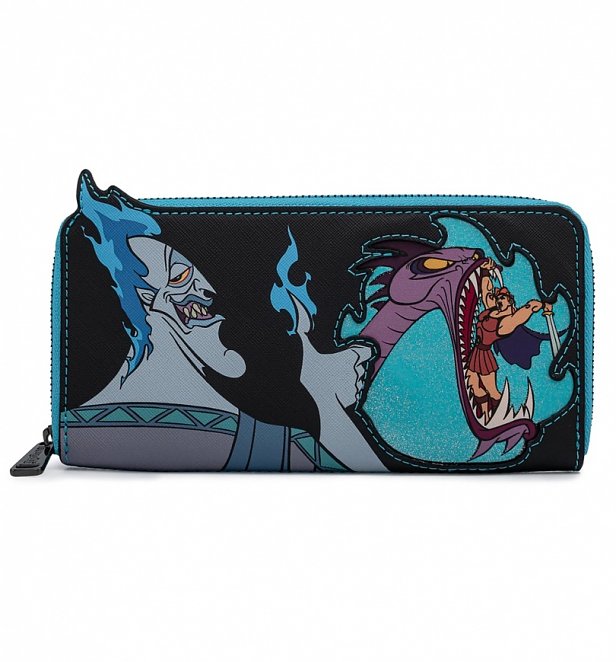 Loungefly Disney Villains Scene Hades Zip Around Wallet Loungefly Disney Villains Scene Hades Zip Around Wallet