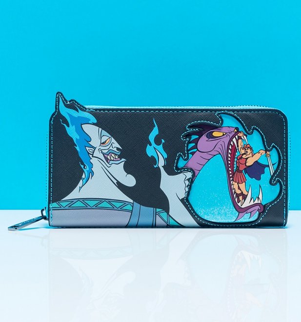 Loungefly Disney Villains Scene Hades Zip Around Wallet