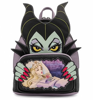 Loungefly Disney Villains Scene Maleficent Sleeping Beauty Mini Backpack Loungefly Disney Villains Scene Maleficent Sleeping Beauty Mini Backpack