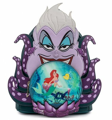 Loungefly Disney Villains Scene Ursula Crystal Ball Mini Backpack Loungefly Disney Villains Scene Ursula Crystal Ball Mini Backpack