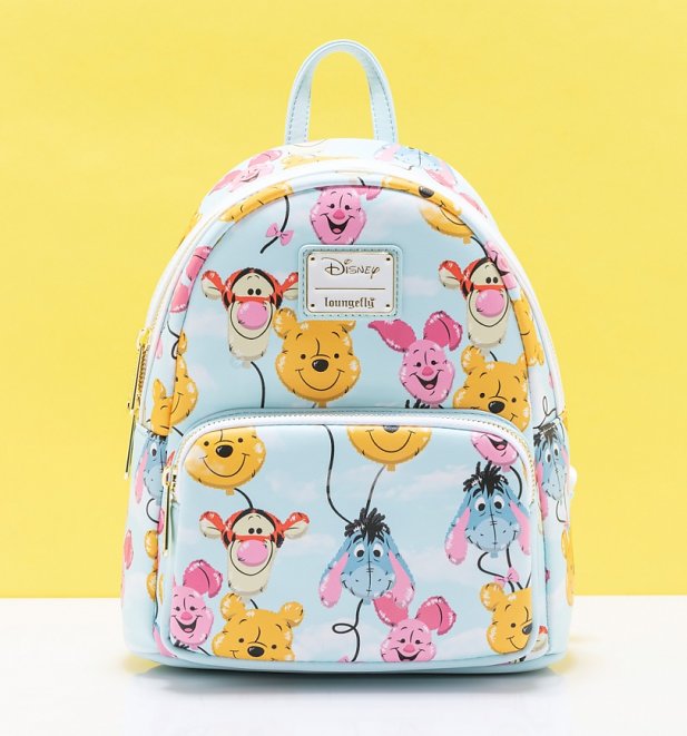 Loungefly Disney Winnie The Pooh Balloon Friends Mini Backpack Loungefly Disney Winnie The Pooh Balloon Friends Mini Backpack