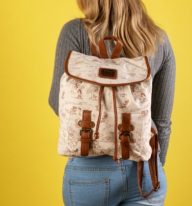 Loungefly Disney Winnie The Pooh Canvas Backpack Loungefly Disney Winnie The Pooh Canvas Backpack