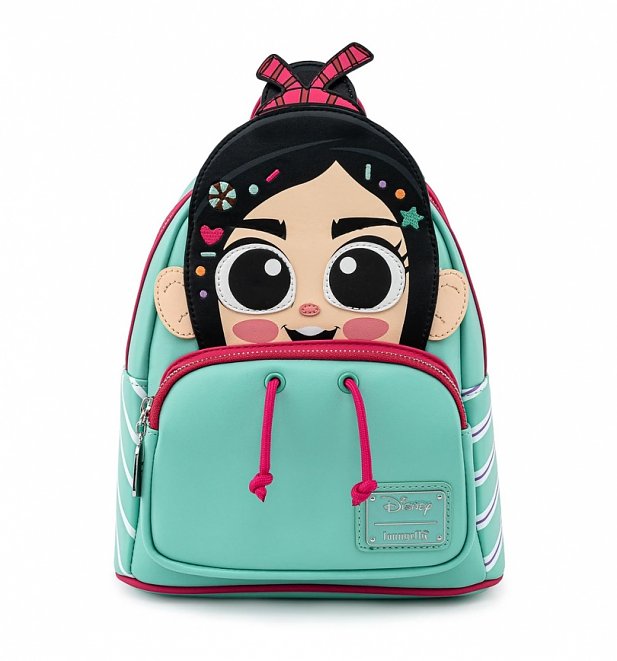 Loungefly Disney Wreck It Ralph Vanellope Cosplay Mini Backpack Loungefly Disney Wreck It Ralph Vanellope Cosplay Mini Backpack