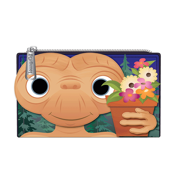 Loungefly E.T. Flower Pot Flap Wallet Loungefly E.T. Flower Pot Flap Wallet