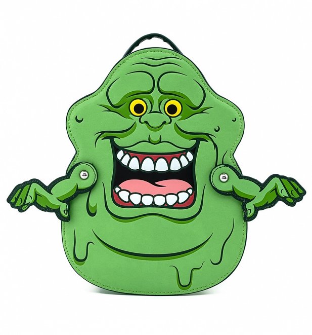 Loungefly Ghostbusters Slimer Convertible Backpack Loungefly Ghostbusters Slimer Convertible Backpack