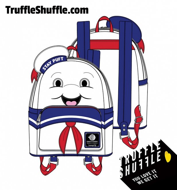 Loungefly Ghostbusters Stay Puft Marshmallow Man Mini Backpack Loungefly Ghostbusters Stay Puft Marshmallow Man Mini Backpack